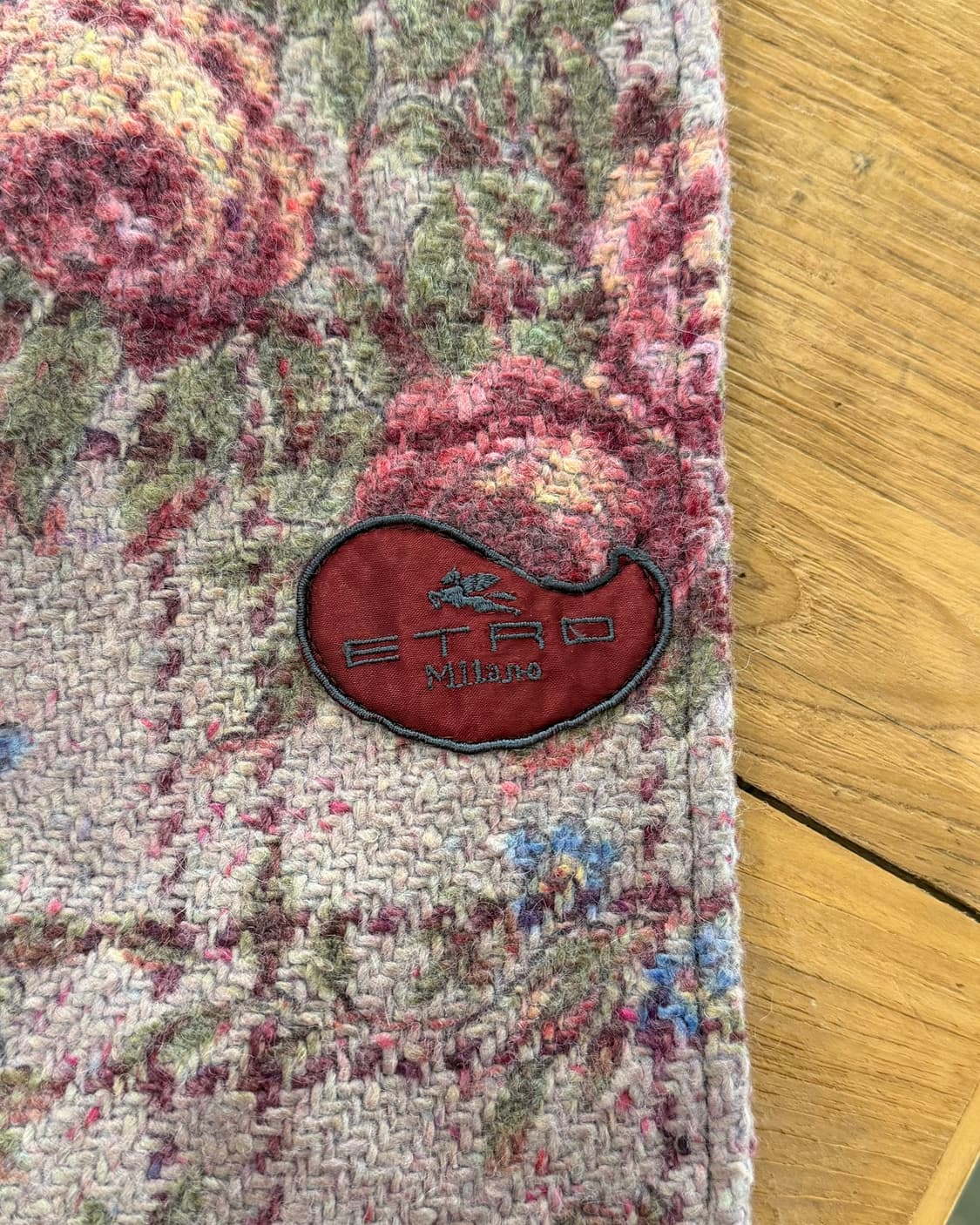 에트로 핑크 플라워 패턴 니트 울 자켓 상품이미지8