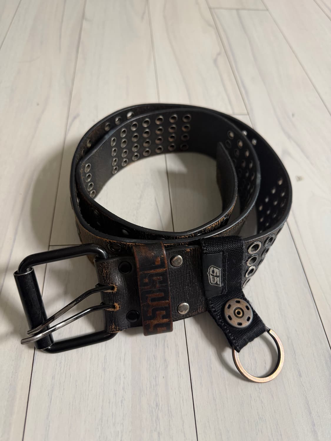 [OS] 디젤 빈티지 더블 아일렛 벨트 상품이미지1