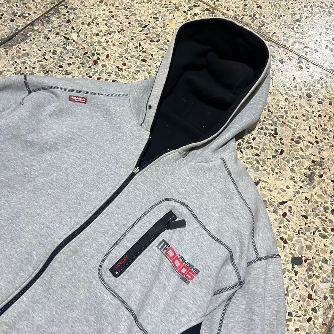 AKADEMIKS Y2K 리버시블 후드 플리스 상품이미지2