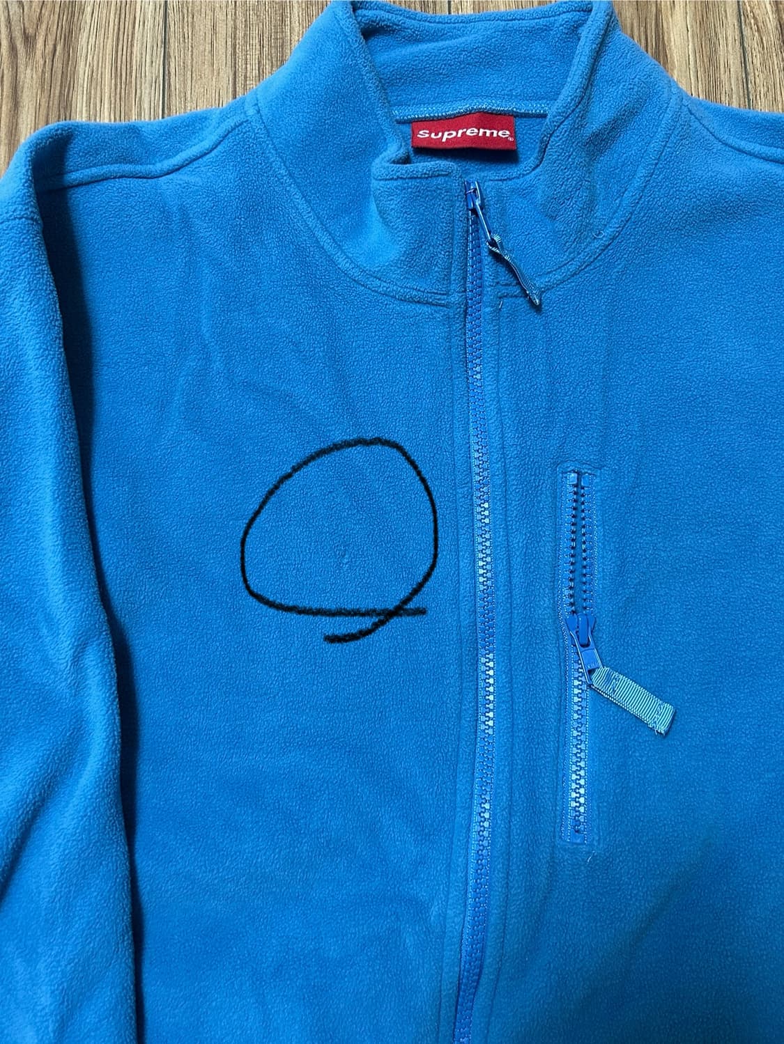 슈프림 폴라텍 집 자켓 더스티 틸 - 22FW 상품이미지3