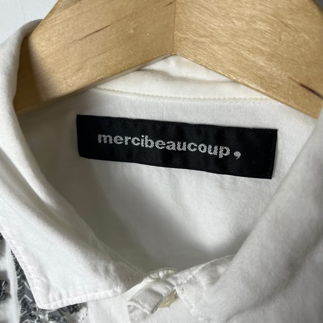 [Mercibeaucoup] 메르시보꾸 하프 셔츠 상품이미지5