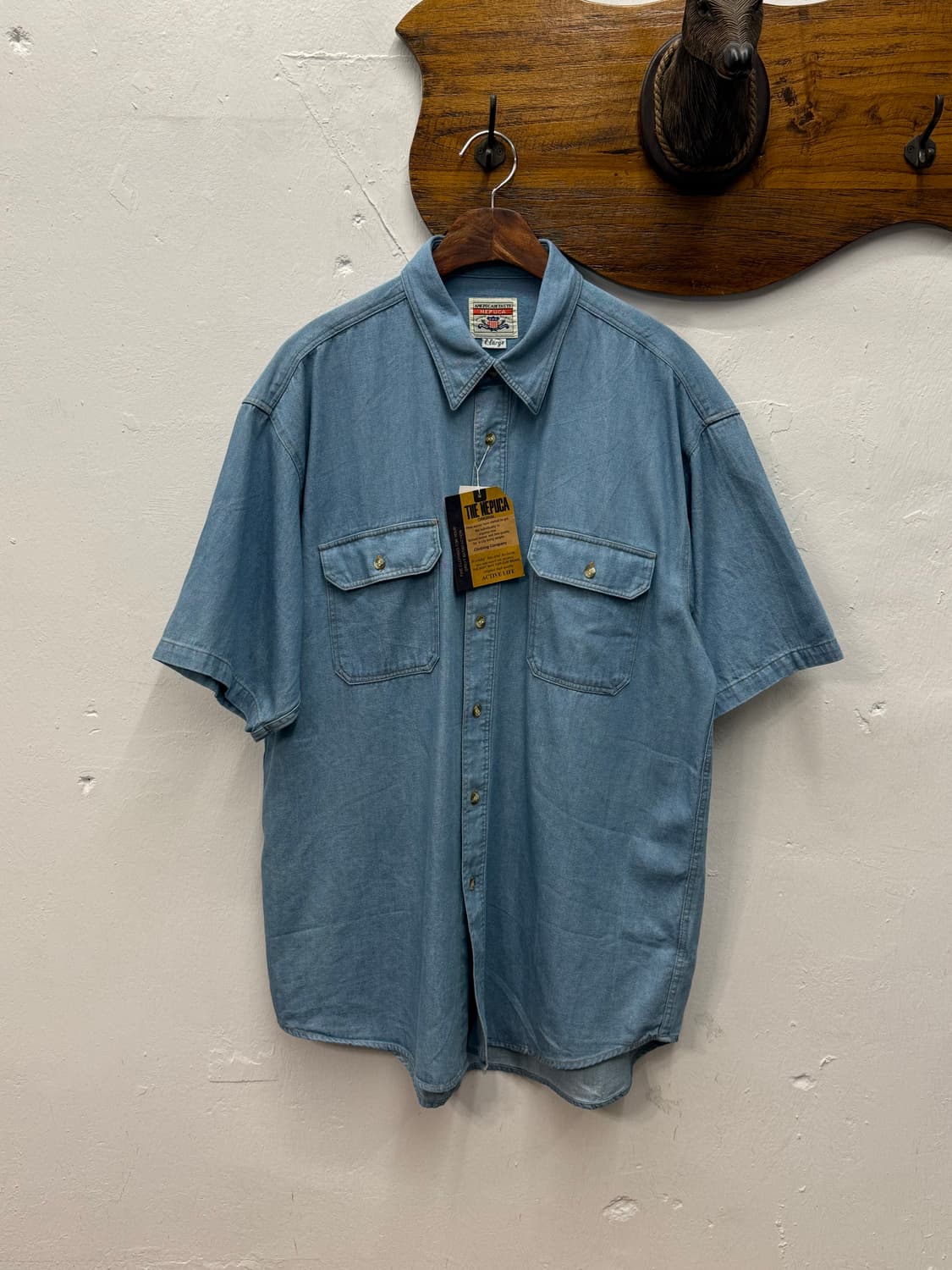 NEPUCA Short Sleeve Work Shirt 상품이미지1