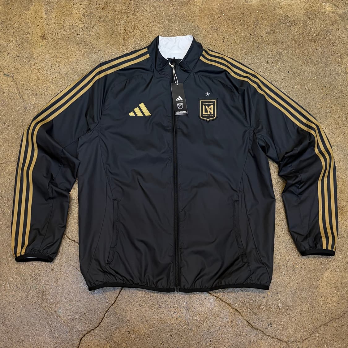 새상품 아디다스 LAFC 홈 손흥민 양면 바람막이 축구유니폼 상품이미지1