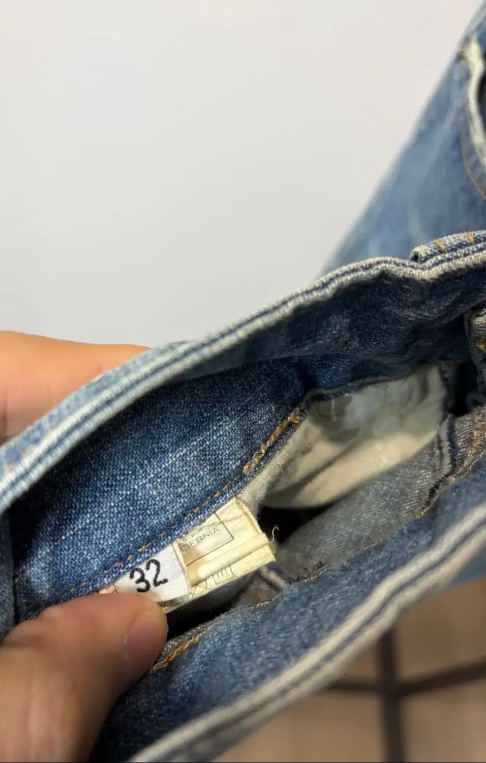 (32) 00s 돌체앤가바나 백포인트 워싱 데님팬츠 상품이미지7