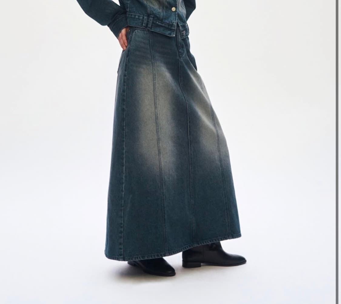 트리밍버드 청치마 ♥︎ 상품이미지1