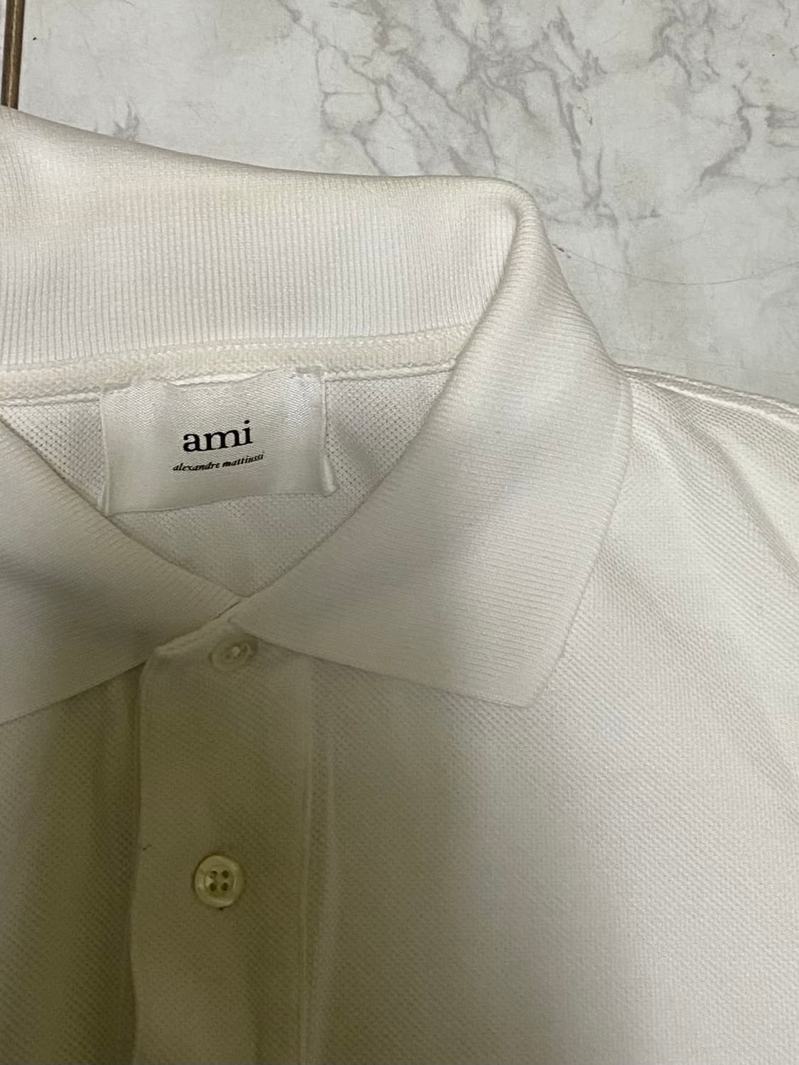 아미 정품 반팔 카라 티셔츠 사이즈 100 상품이미지3