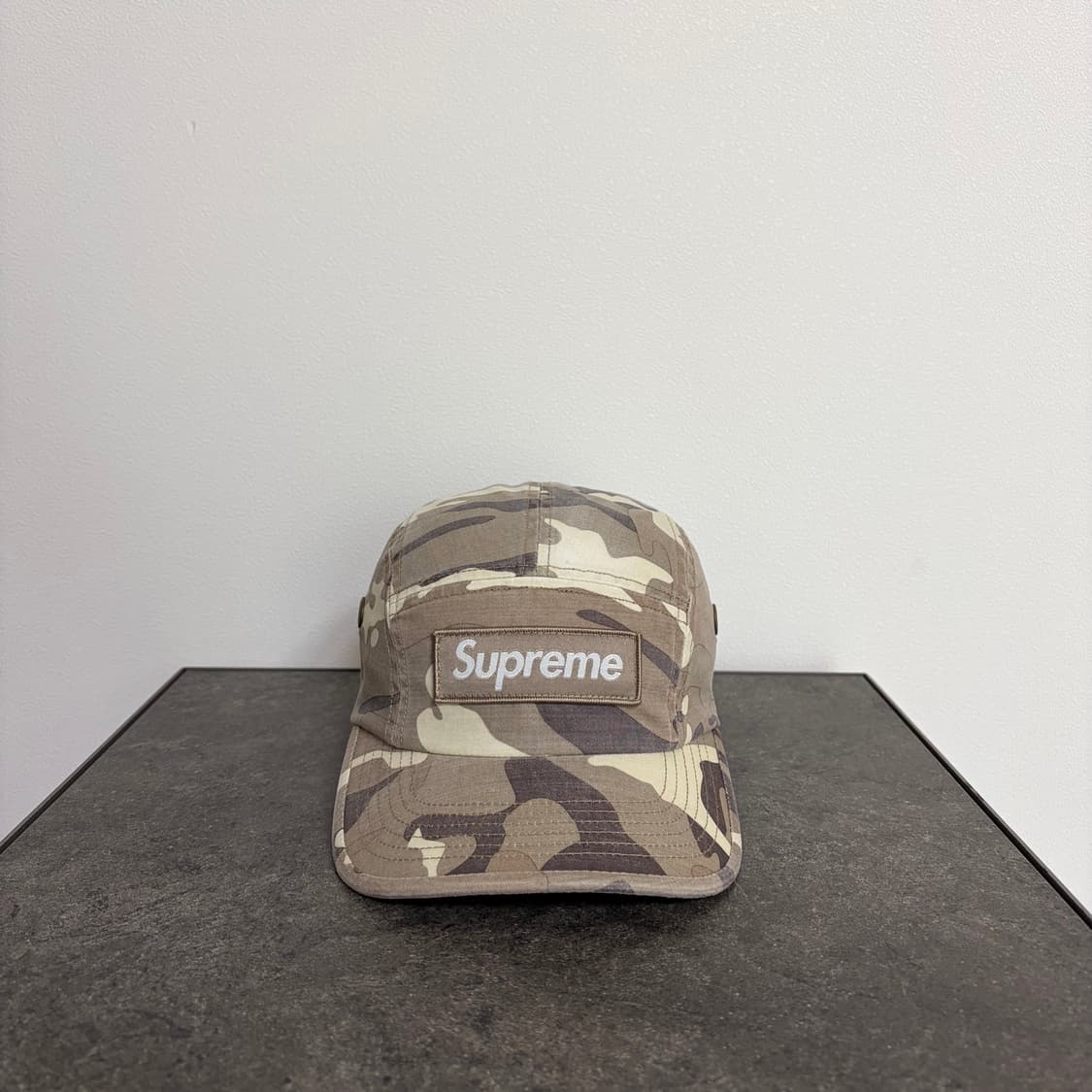 (OS) 슈프림 박스로고 캠프캡 모자 23SS 밀리터리 카모 스톤 상품이미지1