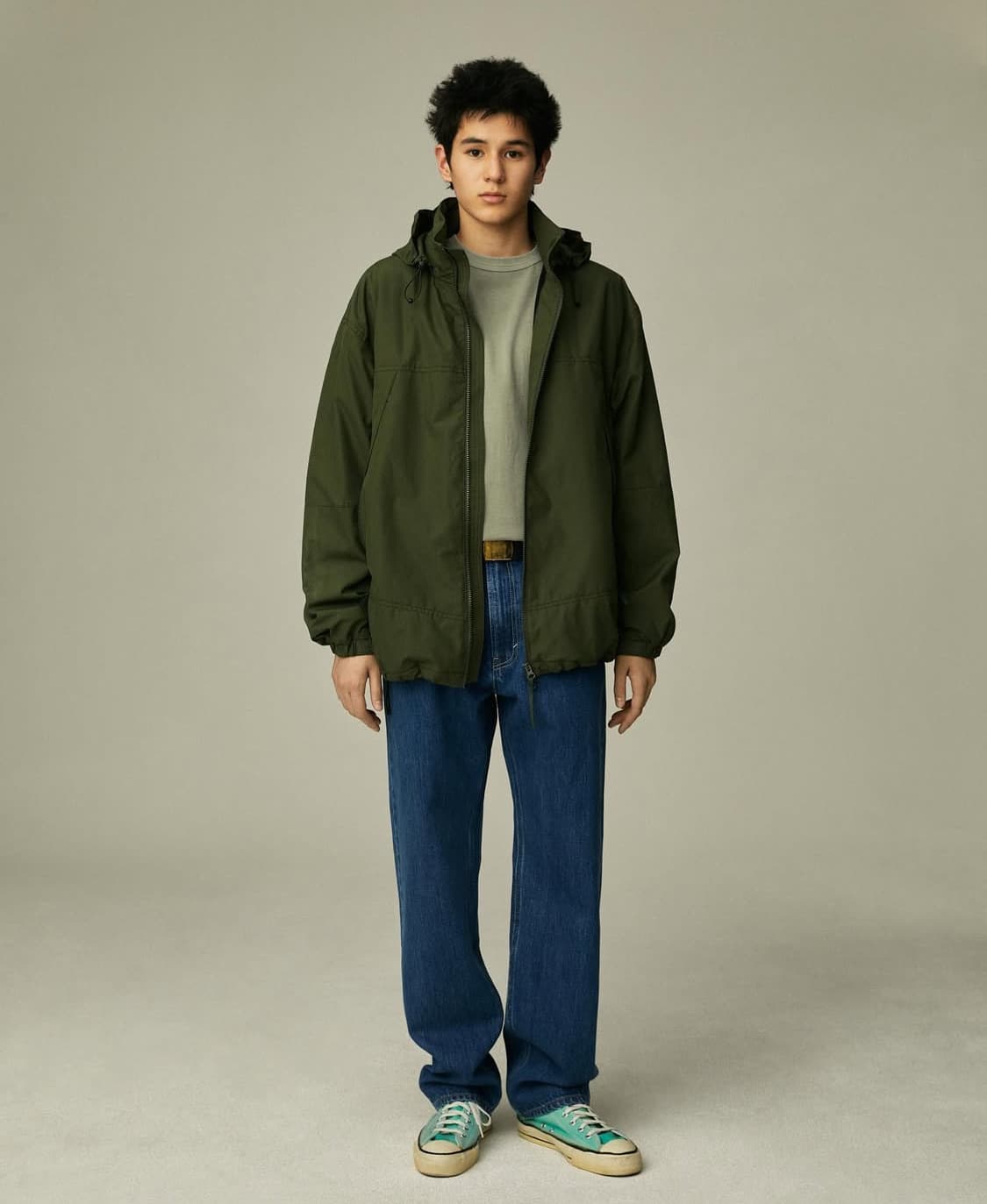 KHAKIS LINED WIND PARKA OLIVE M사이즈 새상품 상품이미지2