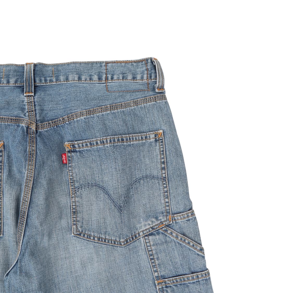 리바이스 루즈핏 카펜터 하프 데님팬츠 상품이미지2
