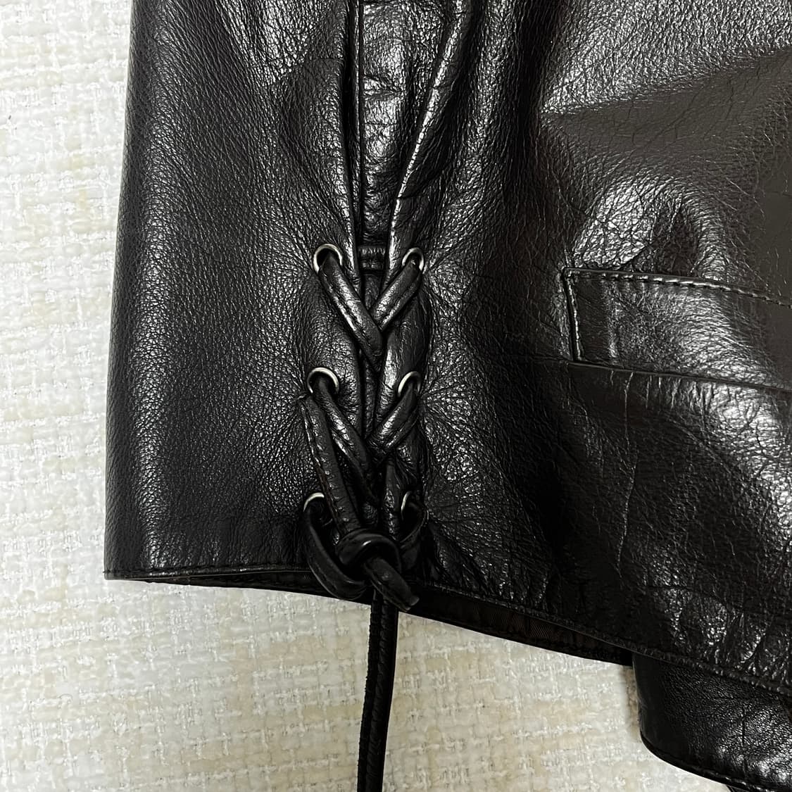 Hard Rock Cafe 가죽 조끼 하드락카페 상품이미지7