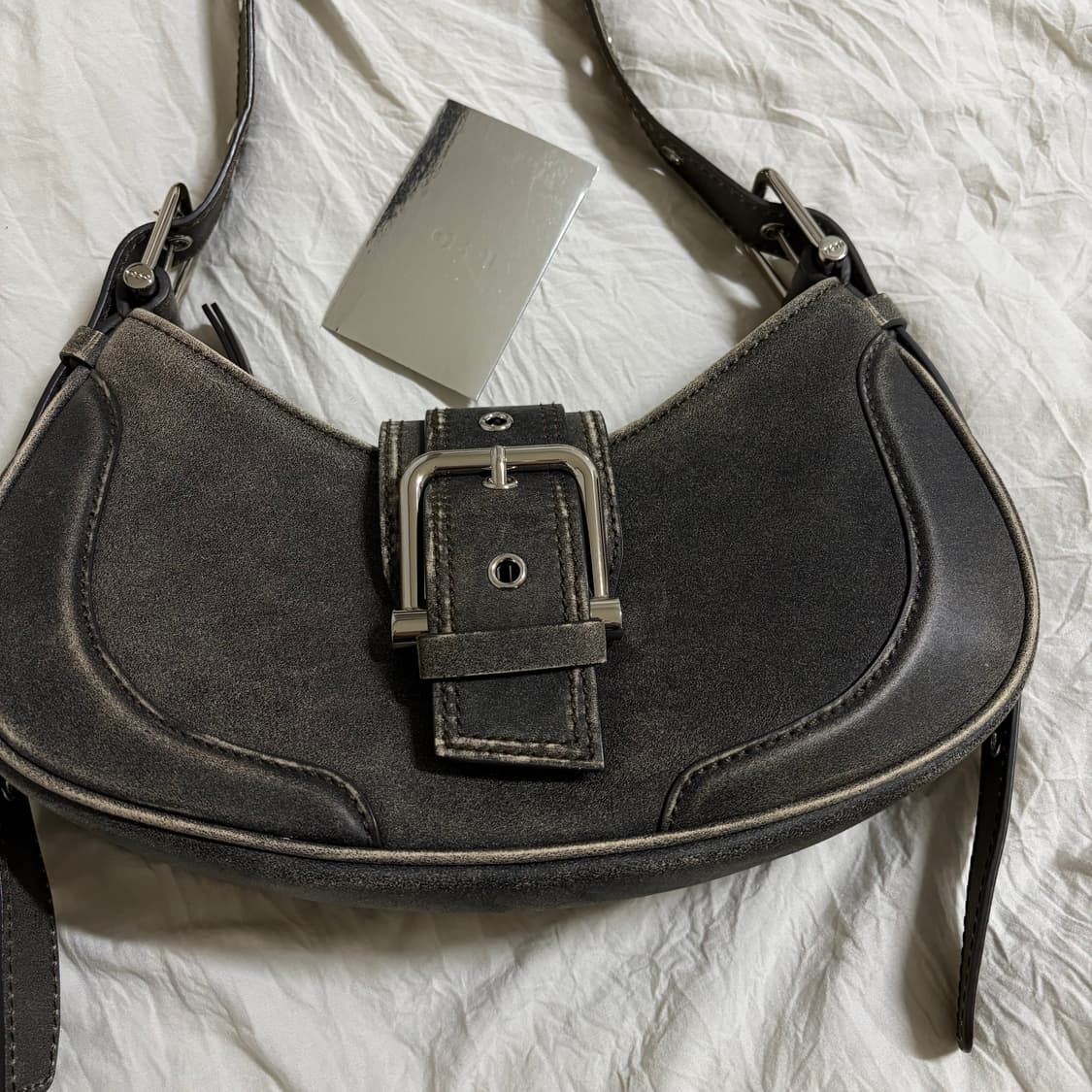 오소이 호보백 빈티지 브라운 상품이미지1