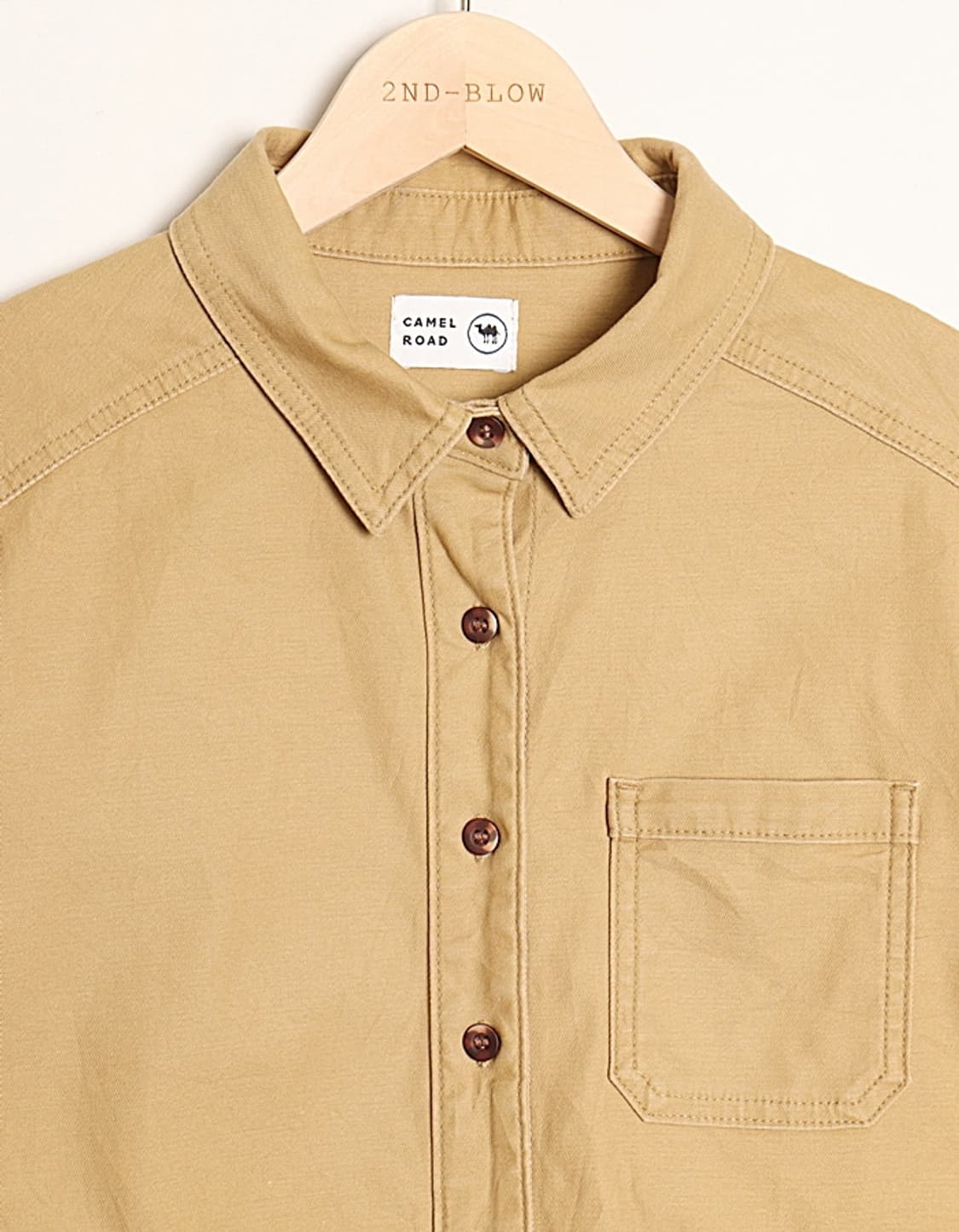 CAMEL ROAD Twill Pocket Shirts 상품이미지2