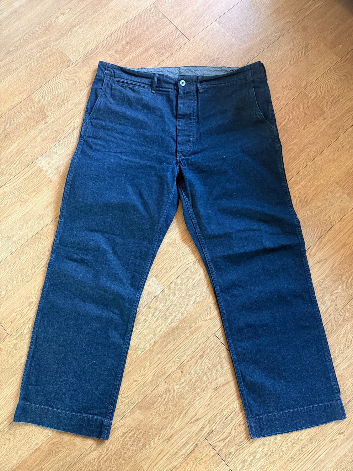 (8) RRL(더블알엘) 인디고 린스 데님 필드 팬츠 38x32 상품이미지1