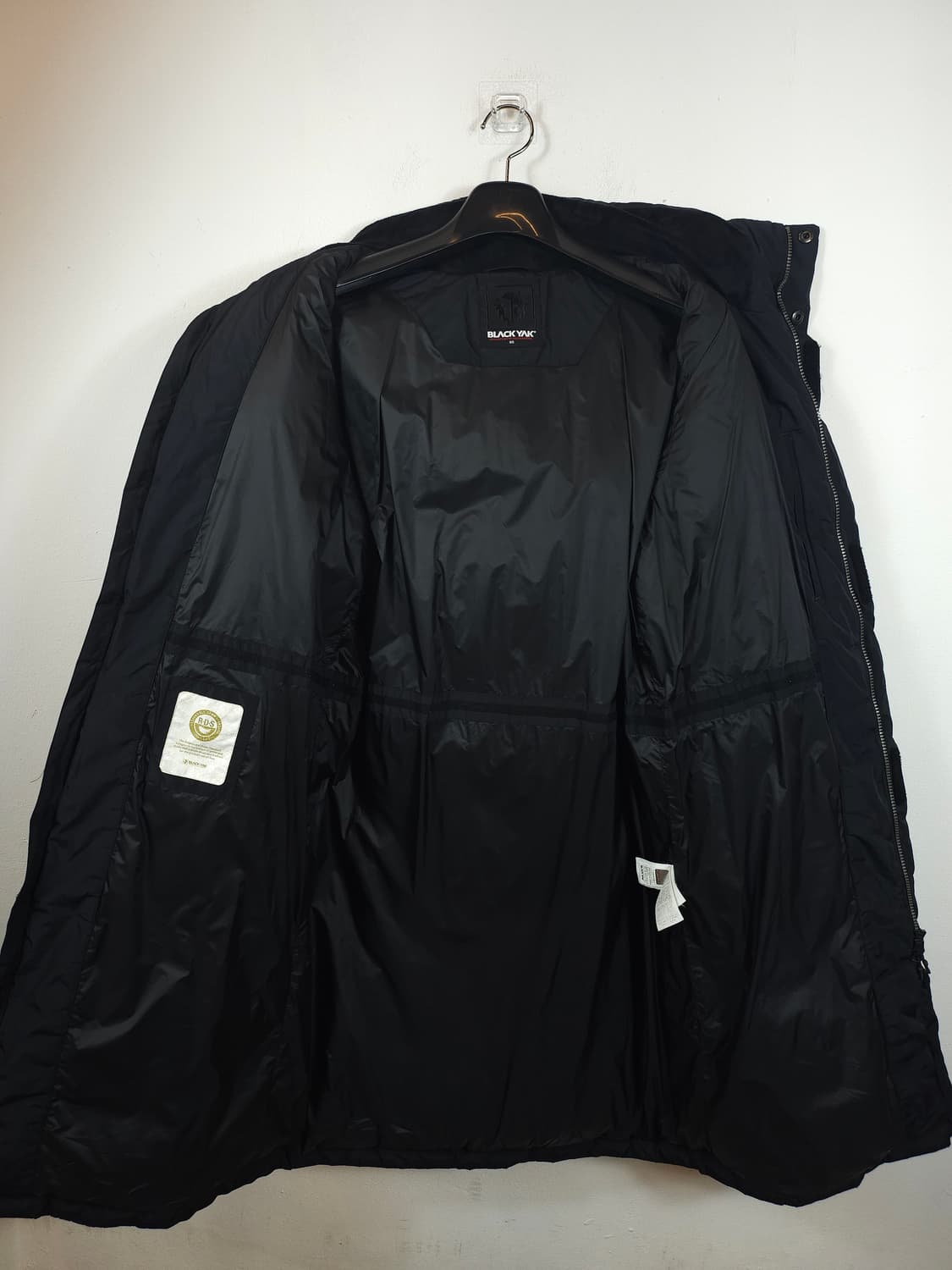 블랙야크 프리미엄 구스 롱패딩 블랙 95 M 상품이미지7