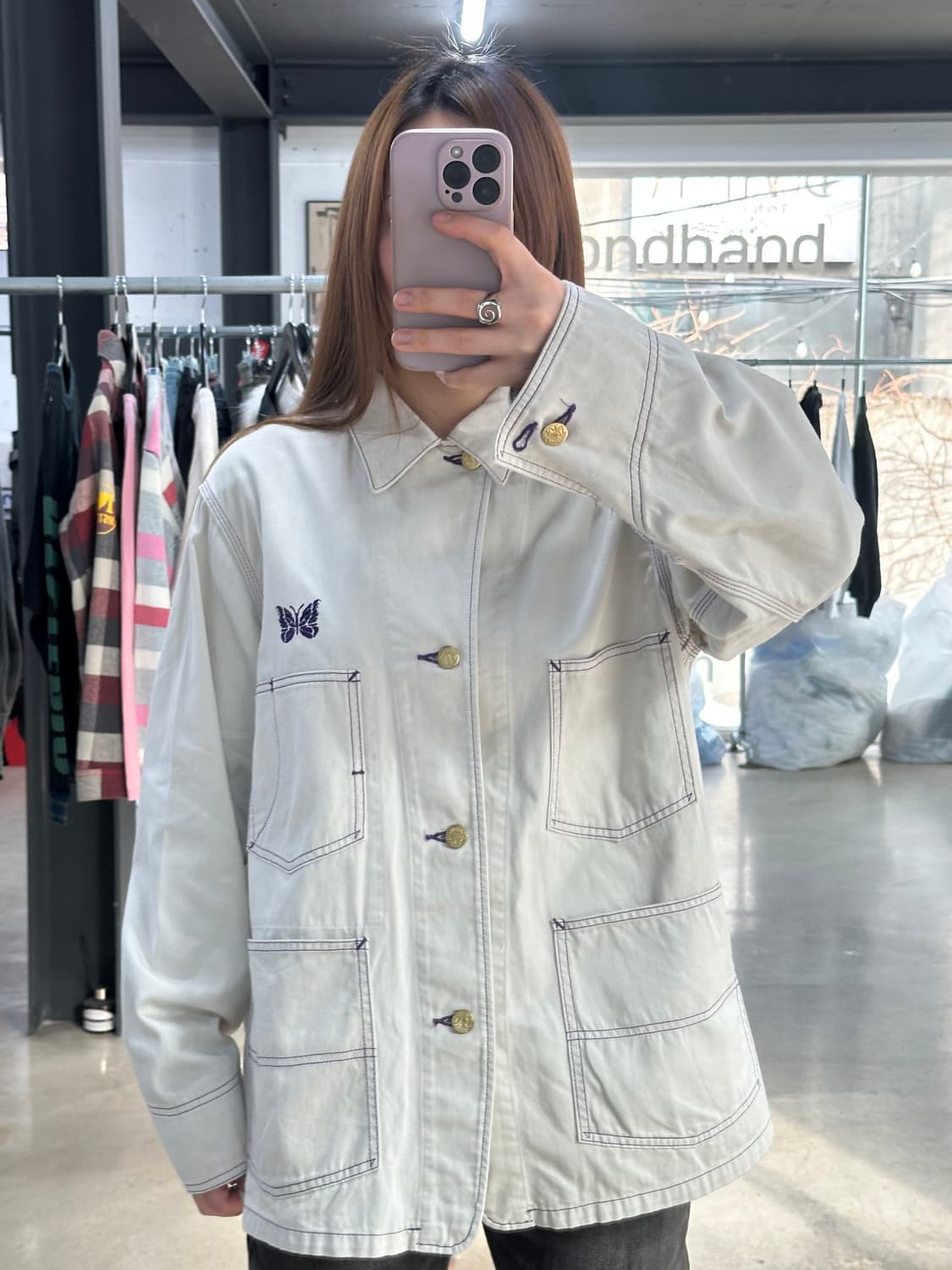 니들스 x 스미스코튼 커버올 자켓 상품이미지1