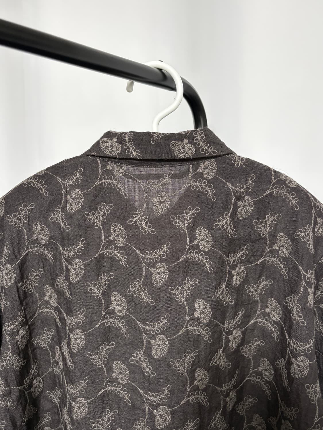 플라워 자수 셔츠 상품이미지5