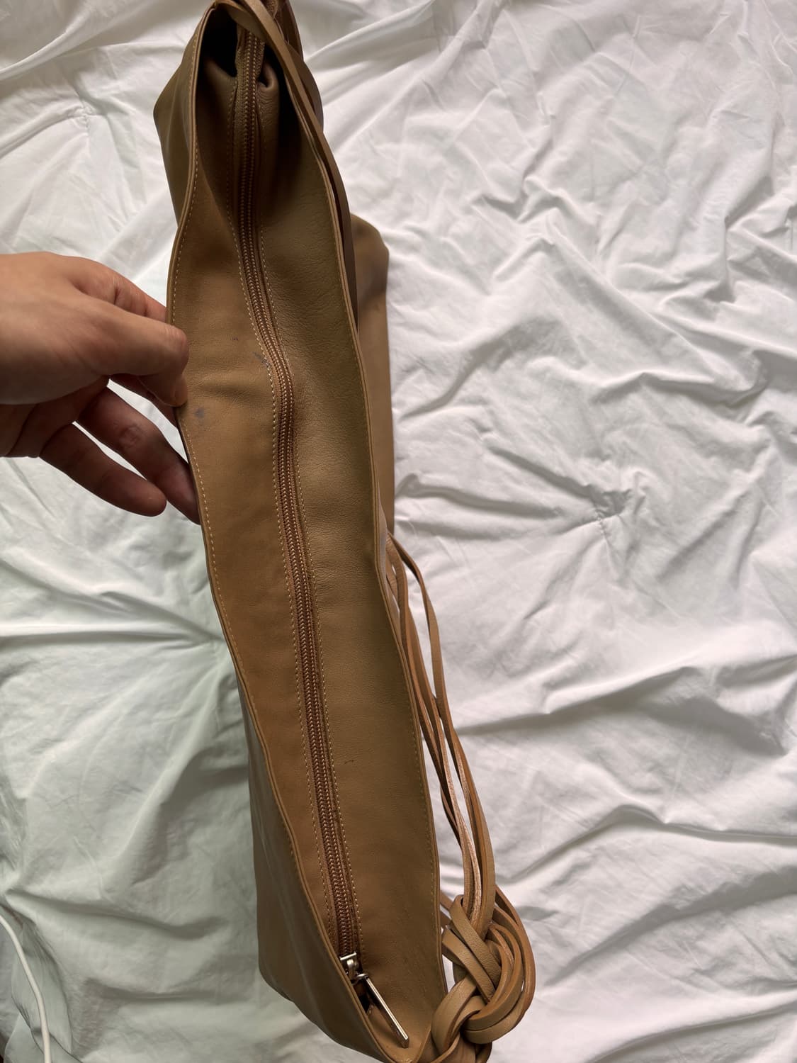 르메르St Lupo 브라운 레더 숄더백, 데일리백 상품이미지7