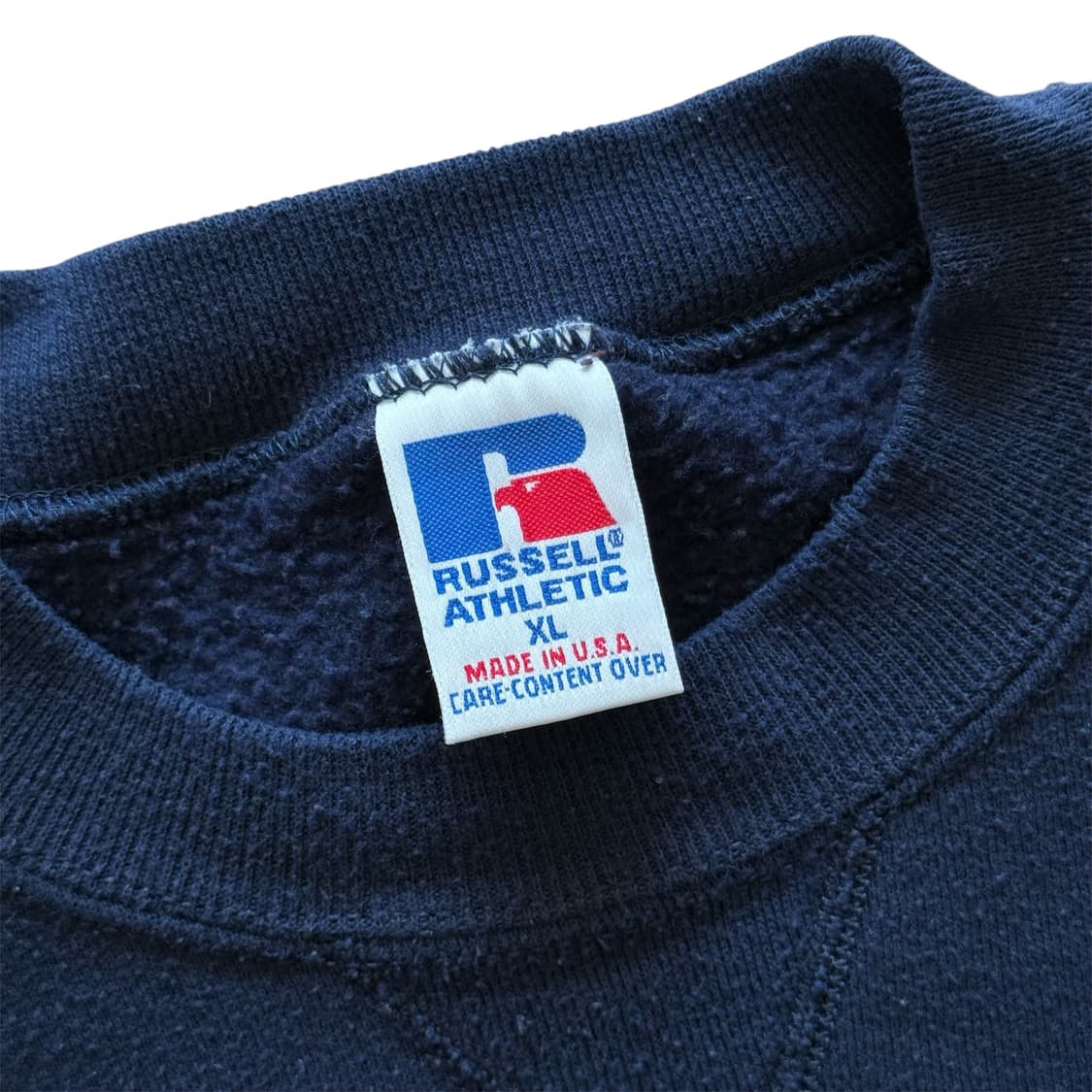 90s 러셀 스웻셔츠 네이비 상품이미지6