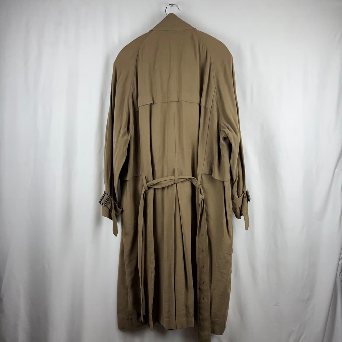 160) 톰보이 트렌치 롱 코트 베이지 상품이미지6