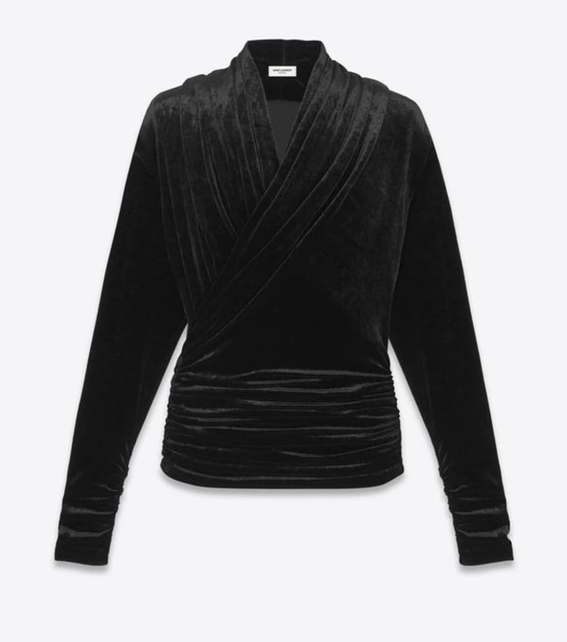 생로랑 23aw 벨벳 탑 상품이미지3