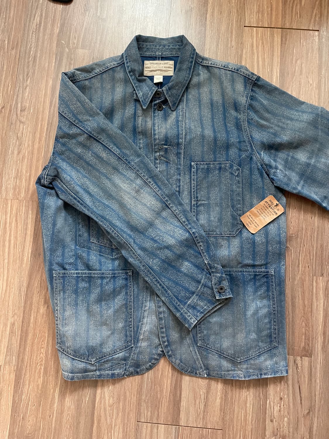 rrl 데님 초어자켓 엔지니어 코트 상품이미지2