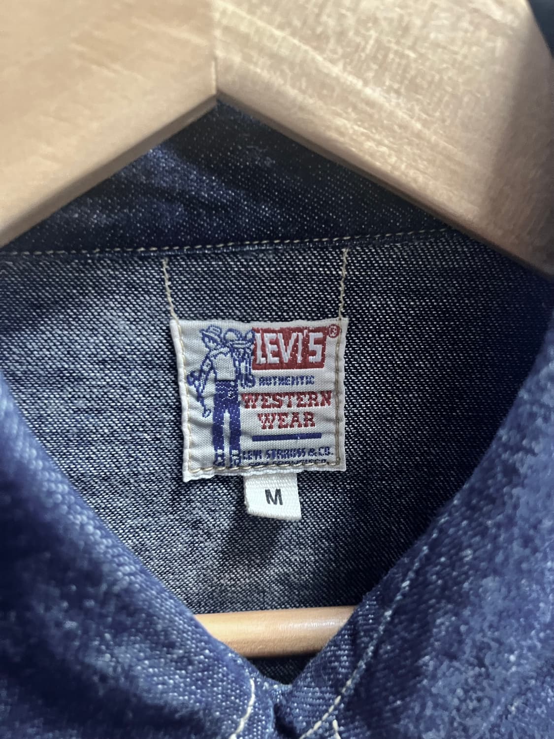 LVC 웨스턴 데님 셔츠 상품이미지3