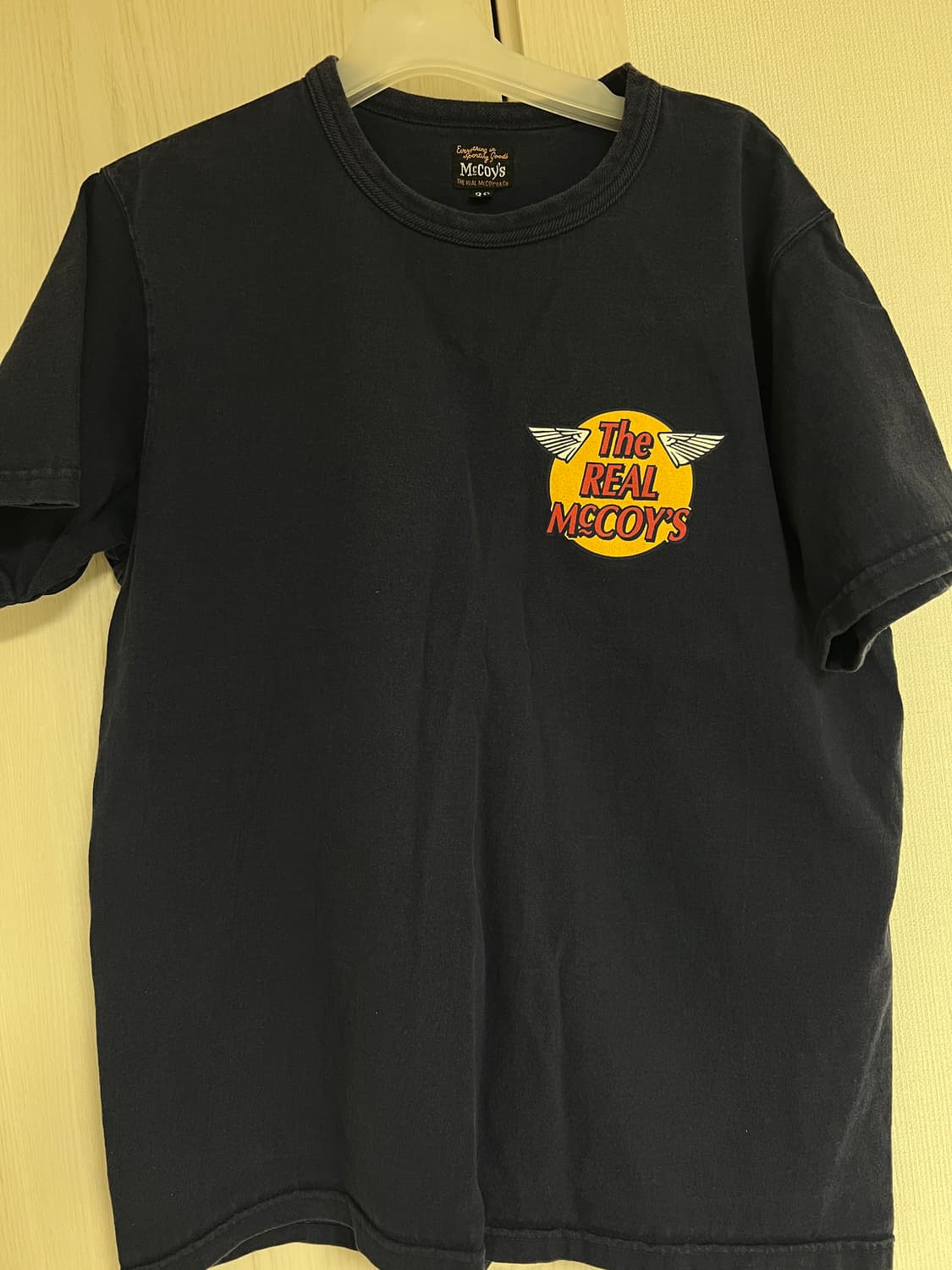 리얼맥코이 로고 반팔 티셔츠 상품이미지1
