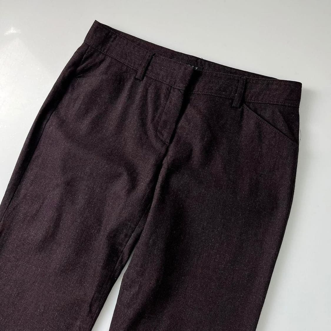 띠어리 모 앙고라 부츠컷 와이드 팬츠 PR1690 상품이미지2