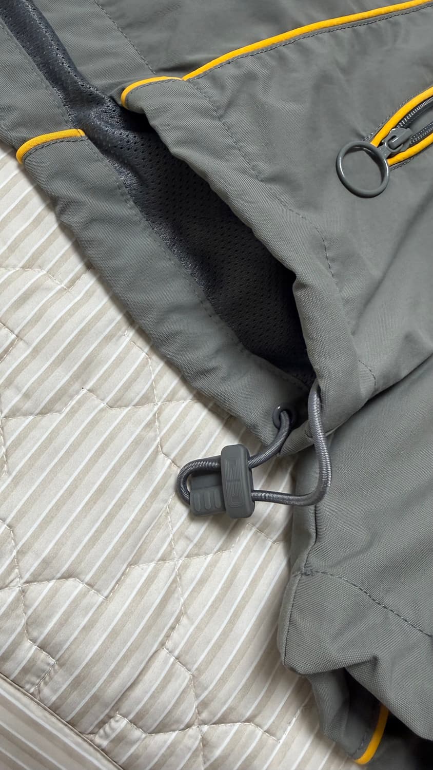 [L]디젤 J-하이브스 콘트라스트 파이핑 윈드브레이커 그레이 상품이미지5