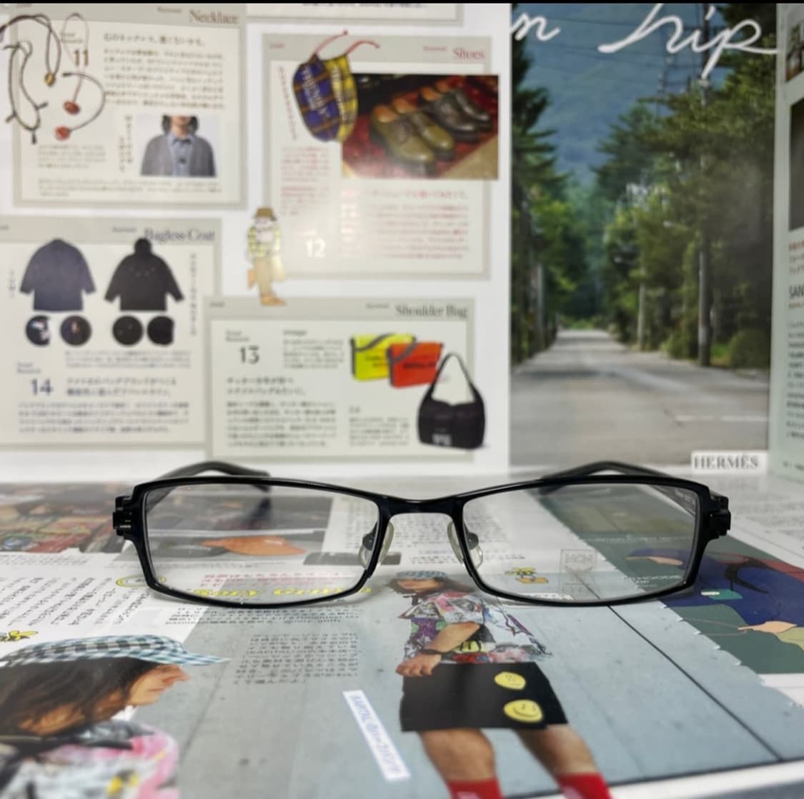 
 Japanese MCM 일본 스퀘어 안경 
 상품이미지3