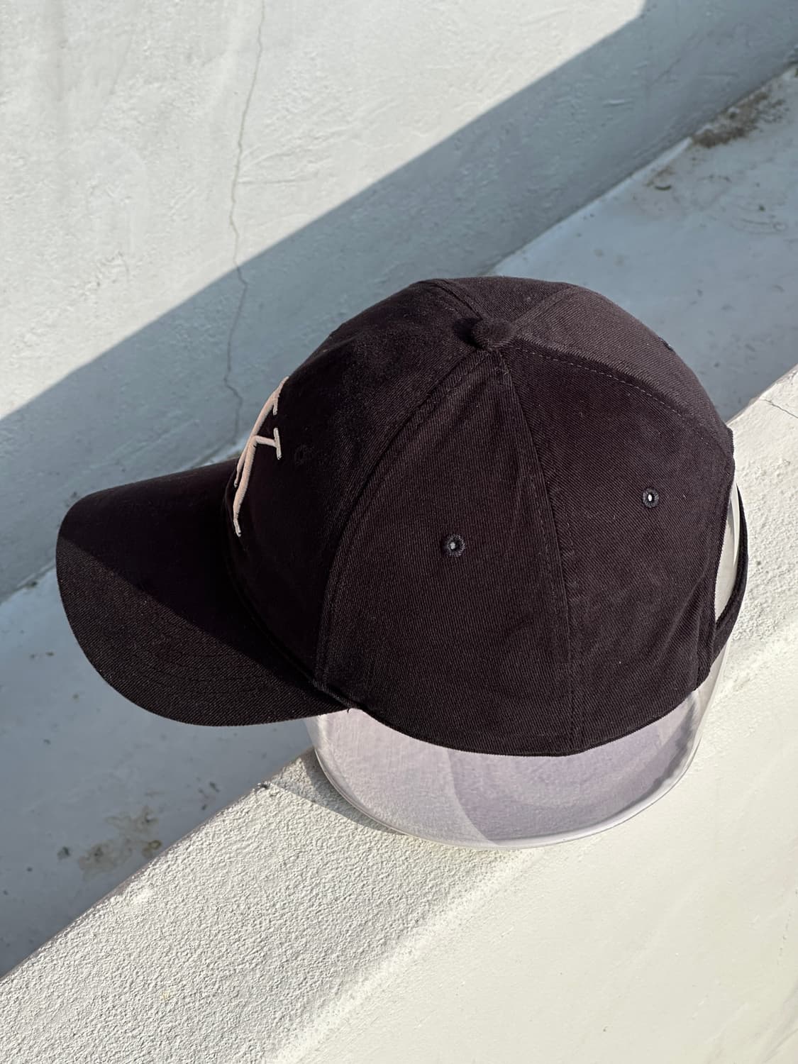 [M-L] 캘빈클라인 CK 로고 블랙 볼캡 모자 상품이미지3