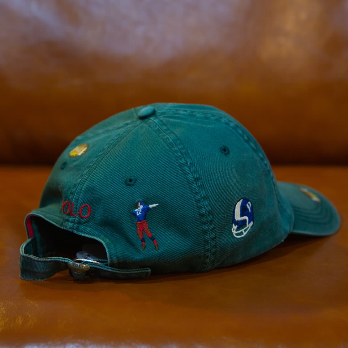 폴로 랄프로렌  엠보로이드 로고 시리즈 치노 캡 상품이미지4