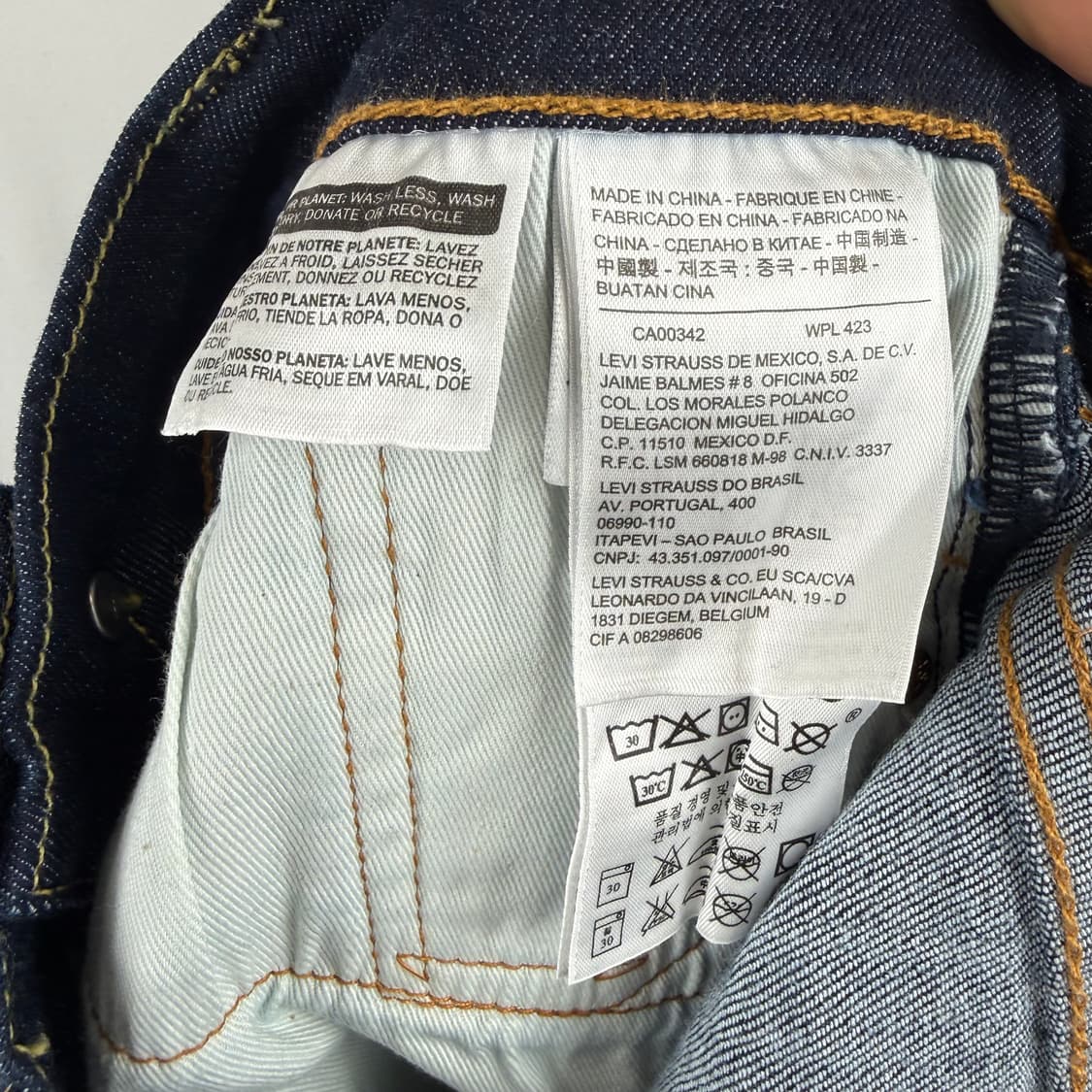 (30/32) 리바이스 511 진청 데님 팬츠 상품이미지5