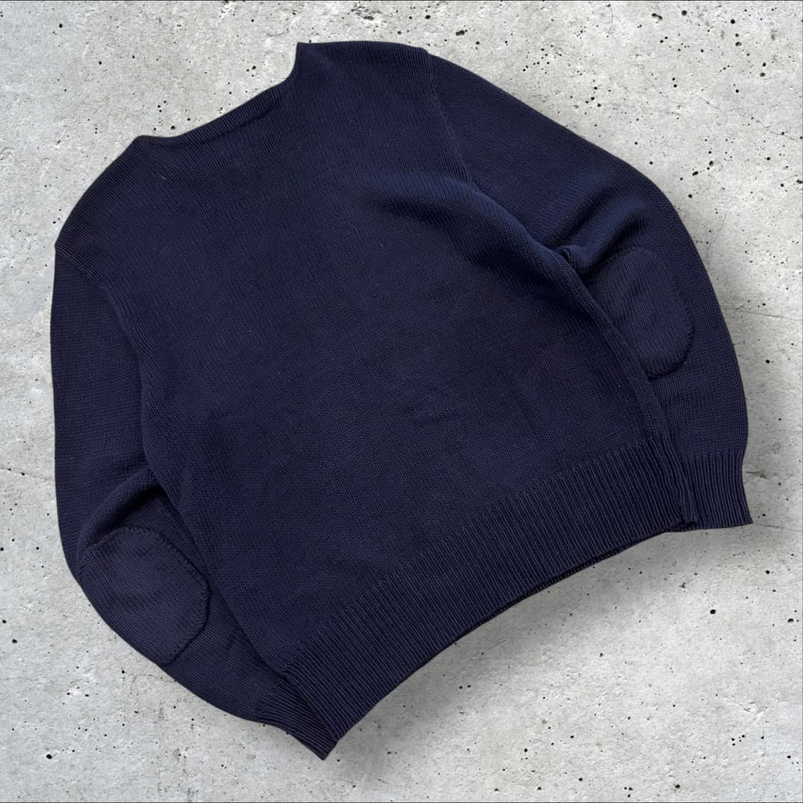 [XL] 폴로 랄프로렌 네이비 니트 P 로고 스웨터 B520 상품이미지2