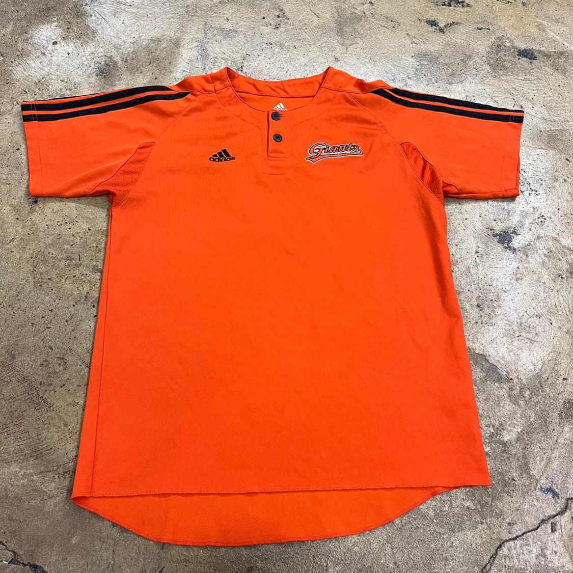 [ 정품/105 ] 아디다스 롯데자이언츠 반팔 야구 유니폼 b17 상품이미지2