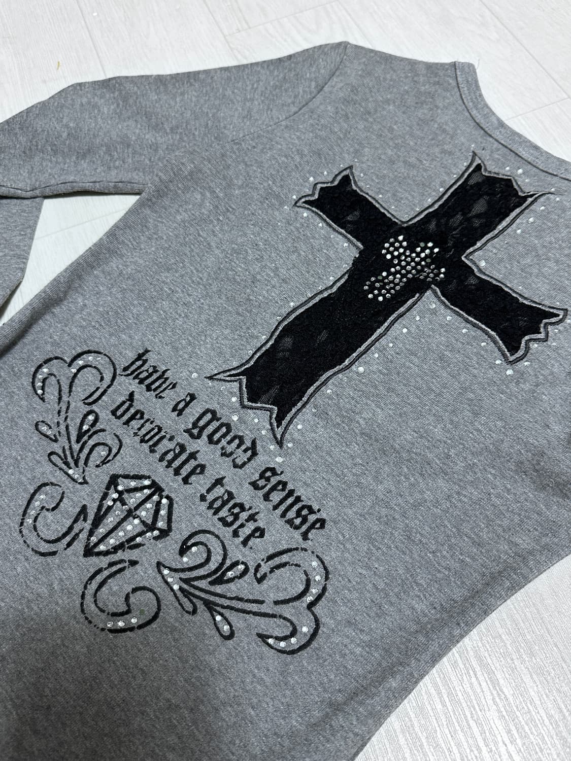 세실맥비 빈티지 y2k 펑크락 롱슬리브 상품이미지3