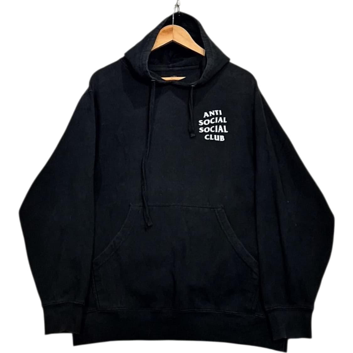Anti Social Social Club 안티소셜소셜클럽 빅 로고 후드 상품이미지2