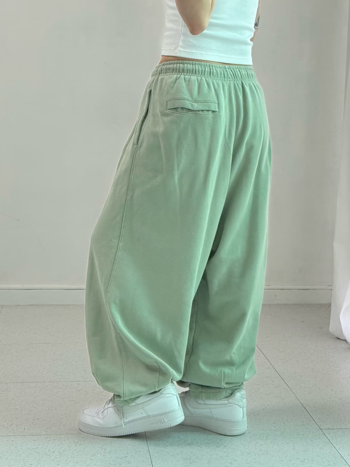 나이키 피스타치오 코튼 팬츠 상품이미지3