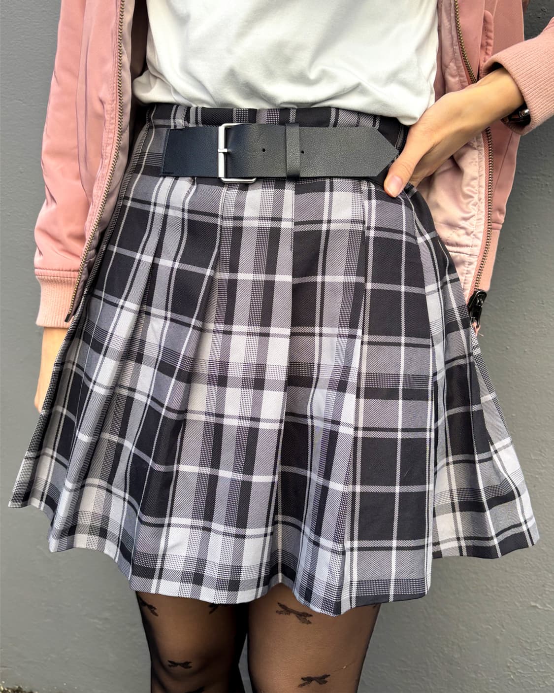 일본빈티지  플레어 미니 스커트 상품이미지1