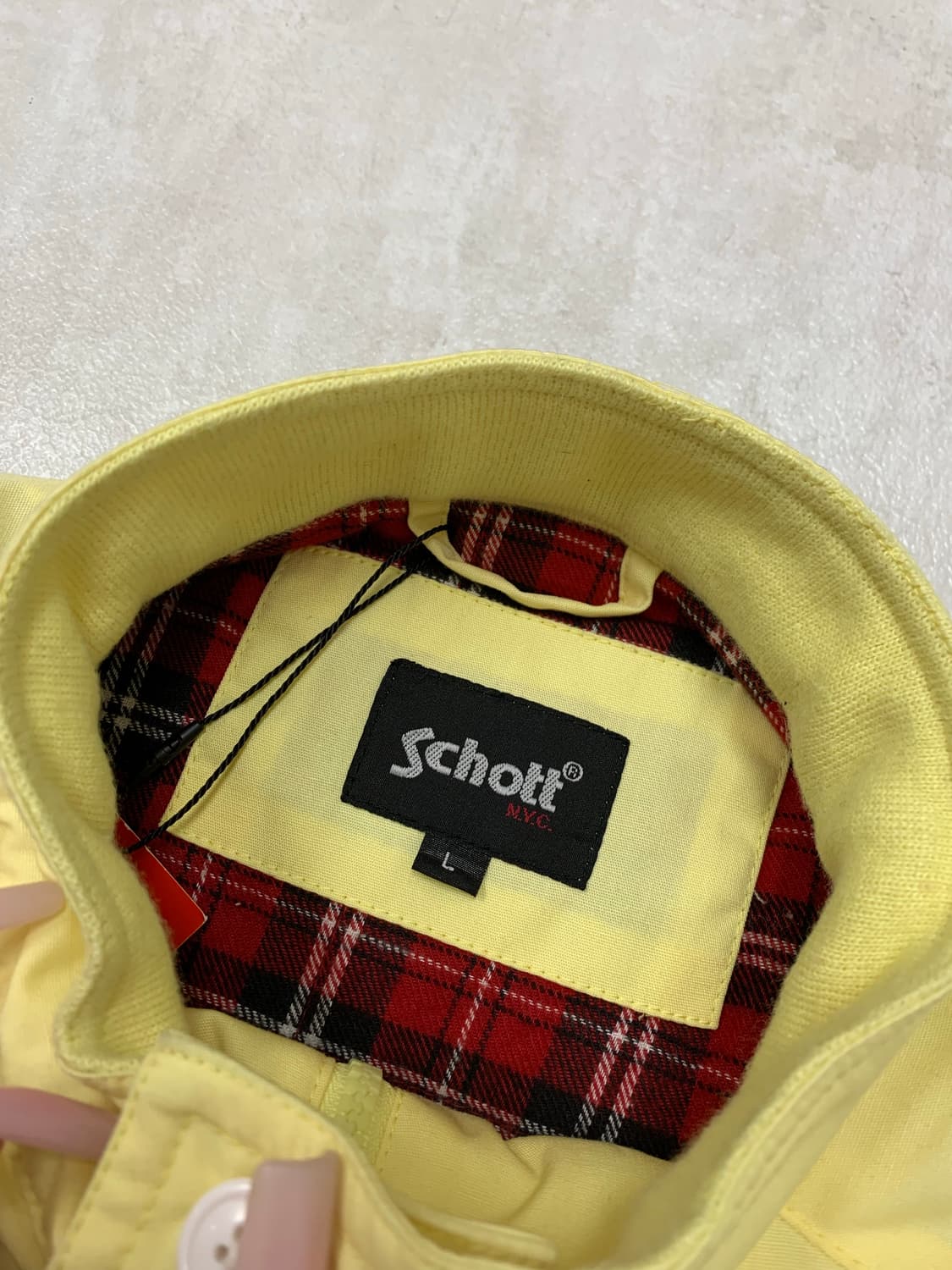 Schott 옐로우 블루종 #556 상품이미지4