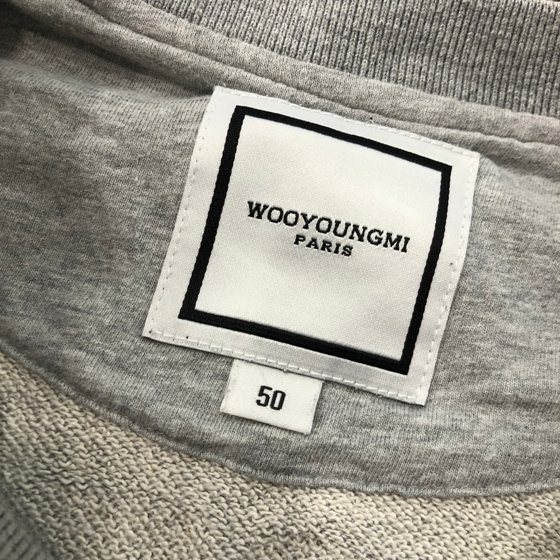 우영미 청자 백로고 맨투맨 스웻셔츠 23FW 상품이미지6