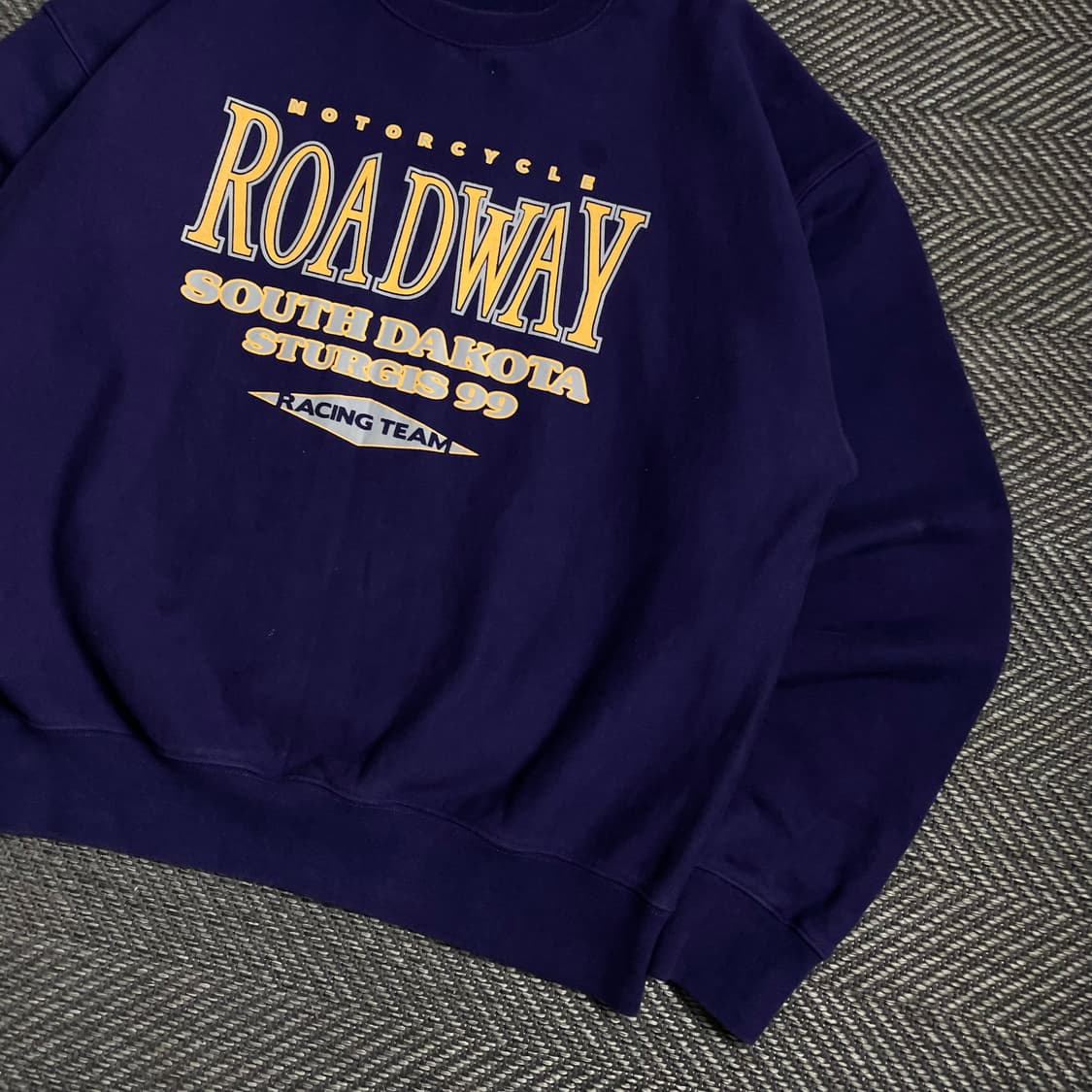 아웃스탠딩 로드웨이 스웨트 맨투맨 퍼플y 4878 상품이미지3