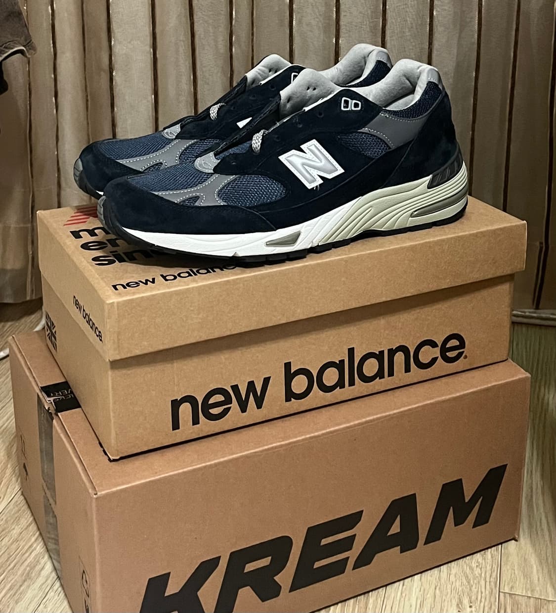 뉴발란스 991 네이비 285 상품이미지1