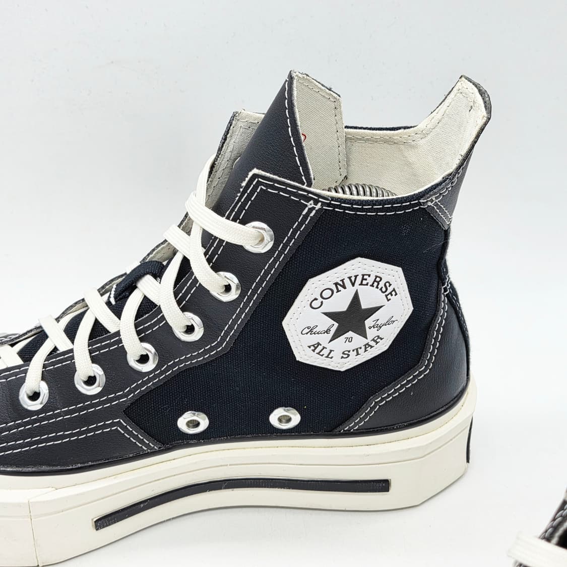 컨버스 척 70 디 럭스 스퀘어드 블랙 (250) 상품이미지4