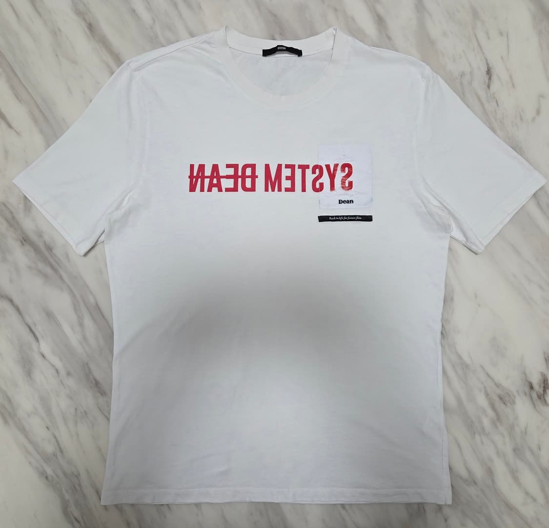 시스템옴므 DEAN 패치 반팔 티셔츠 상품이미지1