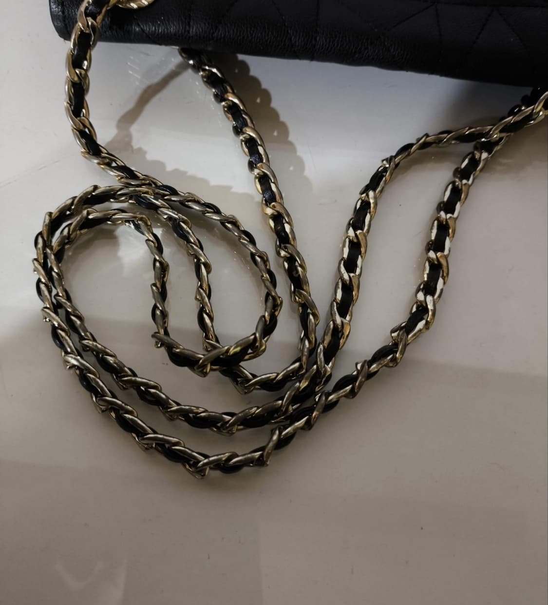 루이까또즈 금장 체인 숄더백 겸용 미니크로스백 상품이미지4