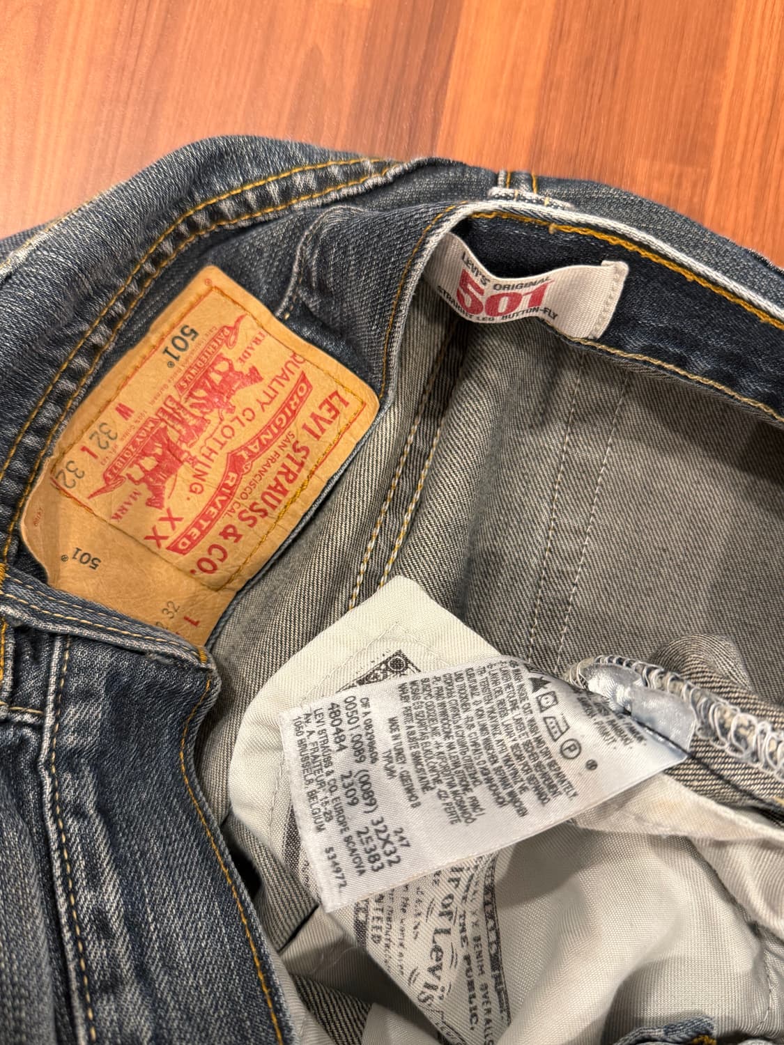 Levis 리바이스 501 데님 팬츠 (31-32inch) 상품이미지8