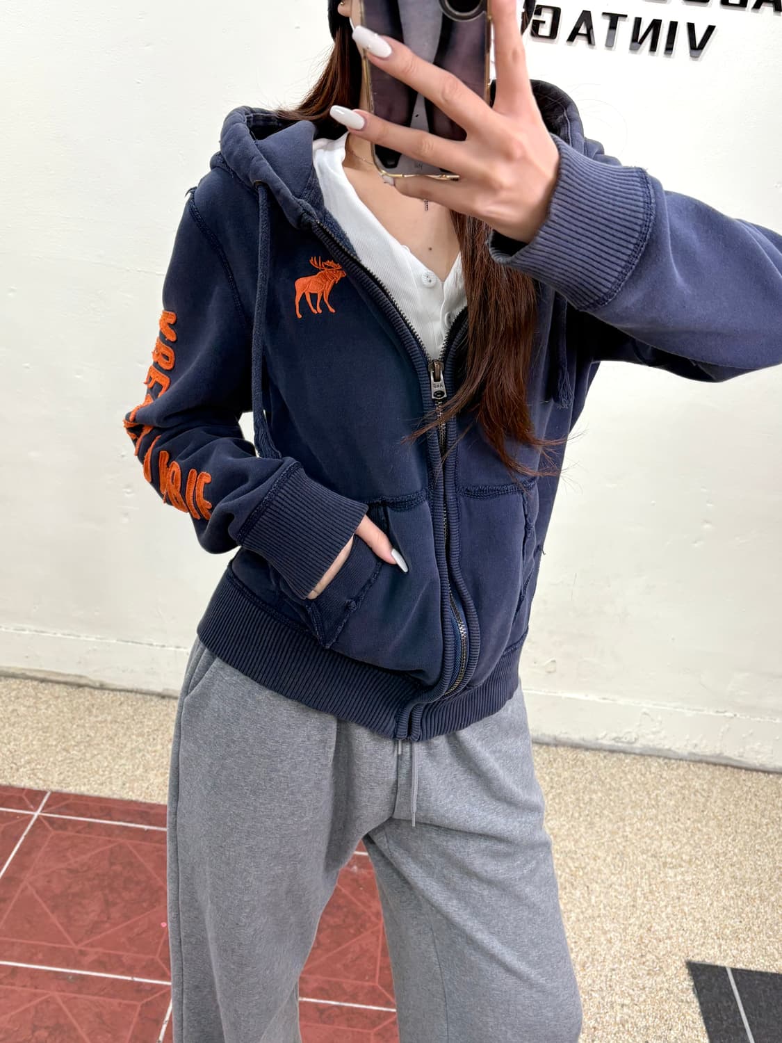 아베크롬비 후드집업 상품이미지9