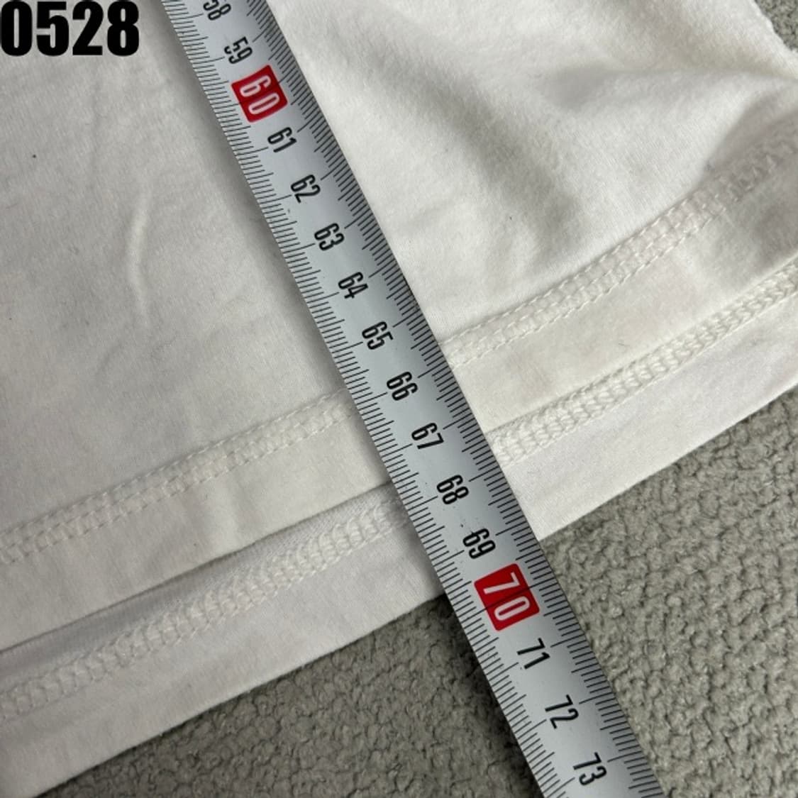 아베크롬비 화이트 반팔 상품이미지5