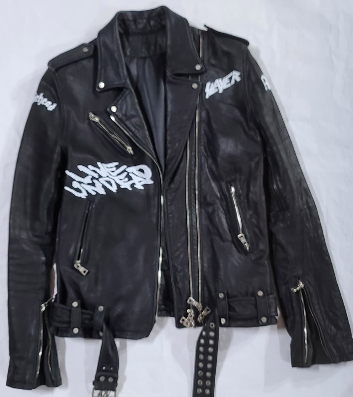 커스텀 가죽 라이더자켓  90사이즈 상품이미지1